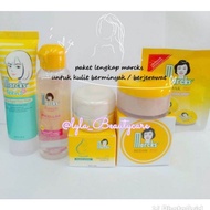 MARCKS PAKET LENGKAP ( untuk kulit berminyak / berjerawat )