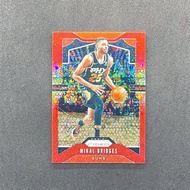 125 Sheets Bubble Red Bright Bridges Mikal Value Increase Guarantee Prizm Fast Break Player Card NBA