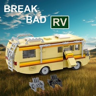 Blok Bangunan Kreatif RV Breaking Bad Meth Lab Model Kereta MOC-20606 Blok Bangunan Pendidikan Papar
