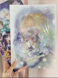 罕有絕版美少女戰士25週年日本六本木原畫會展原畫文件夾File。美少女戰士漫畫 金星愛野美奈子火星火野麗木星木野水星真琴水野亞美禮服蒙面俠地場衛土星天王星土萌瑩天王遙海王滿美智流星小小兔豆丁兔月野兔S