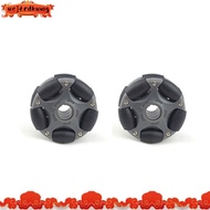 2Pcs 58mm Plastic Omni Wheel for Robot Kit Servo Motor Omni Wheel 14135uejfrdkuwg