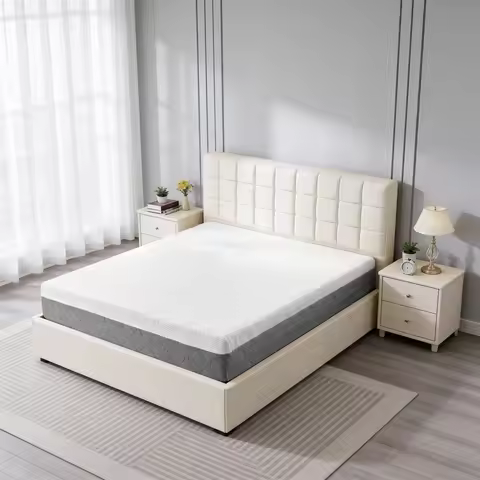 5/6/8/10/12 Inch Medium Firm Mattress, Cool Gel Memory Foam Bed Mattress for Pressure Relief & Comfo