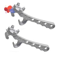 2pack Multifunction Aluminum Bucket Opener, 5 Gallon Pail Opener, Metal Bucket Opener, Lid Remover O