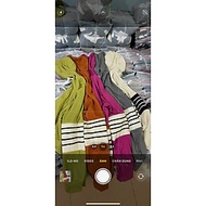 Áo Khoác Nữ Đẹp, Áo Khoác Nữ Form Rộng, Áo Khoác Nữ Chống Nắng Gân Nhung Phối Sọc Cao Cấp Có Túi Tro