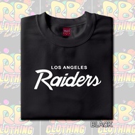 RAIDERS TSHIRT MINIMALIST unisex cotton