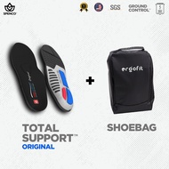 SPENCO Bundle Orthotic Insole Total Support Original + Shoe Bag - Bundle Insole and Sports Shoe Bag