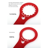BB Wrench Deckas Bottom Bracket Wrench BB44 BB46 MTB Repair BB Tool Kit Basikal Tool Bicycle Tools