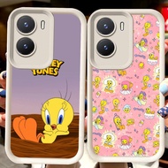 H121 Tweety Bird White Casing for VIVO Y35 Y75 Y01 Y55 Y22 iQOO 13 Z10 T4 Z9X Y15s Y22s Y56 Y15a Z9 