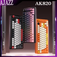 AJAZZ AK820 MAX/MAX Plus Gaming Keyboard Tri Mode 8000mAh Gasket TFT Screen Hot Plug Mechanical Keyb