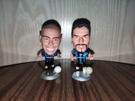 Non Corinthian Prostars Soccer Football Figure Inter Milan Ronaldo Baggio 國際米蘭 國米 朗拿度 巴治奧 足球公仔 一對