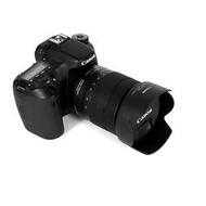 鏡頭遮光罩佳能EW-73D 90D80D77D遮光罩18-135mm USM鏡頭罩R6 RF24-105 STM