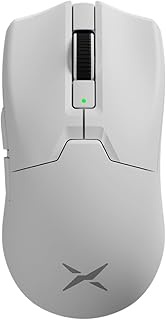 DeLUX M800 Ultra Wireless Gaming Mouse, Nordic 52840 MCU, PAW3395 26000DPI, 1000Hz Polling Rate, 55g