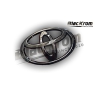 Toyota Yaris Cross 2023 Front Black Chrome Emblem Logo Car Accessories Exterior