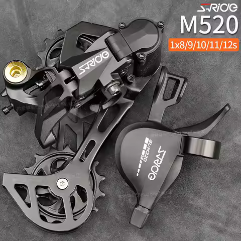 SRIDE Bike Rear Derailleur M520 MTB Mountain Bicycles 8/9/10/11/12 Speed Shift Lever Groupset Direct