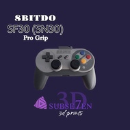 8BITDO SF30 (SN30) Pro Grip 3D Printed 8bitdo Controller