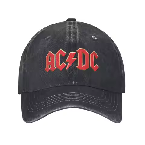 Classic AC Shook Me DC Baseball Cap Men Women Distressed Denim Snapback Hat Outdoor Summer Gift Hats