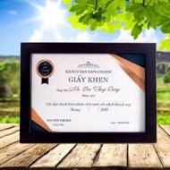 Certificate frame size A3 - A4 - A5 - A6 direct factory