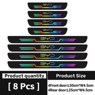 Byd Đầy Màu Sắc Phản Quang miếng dán cửa xe hơi Laser Bảo Vệ Tự Động Ngưỡng Dải cốp sau Chống nhãn c