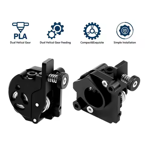 k1 Max Extruder Upgrade K1 Series Extruder Direct Drive Extruder Dual Gear Feeding Extrusion K1/ K1 