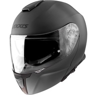 AXXIS FU403 SV Gecko SV Flip-Up Modular Double Visor Fullface Helmet Matte Grey Original Import From
