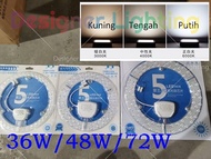 Designer Lighting 24W/36W/48W/72W Led Module Circular LED ring Replacement with magnetic high bright