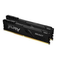 FURY Beast 16GB (2x8GB) 3200MHz DDR4 CL16 Desktop Memory Kit of 2 KF432C16BBK2/16