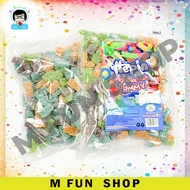 *Design Baru* 1Kg Hepin Gummy Candy Campuran Perisa Buah Animasi & Rekaan Makanan