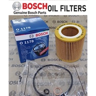 BOSCH OIL FILTERS 0986AF1178 - BMW 1 2 3 4 5 6 7 X1 X3 X4 X5 X6 E90 E60 325I N51 N52 HU816 ,OX387D ,