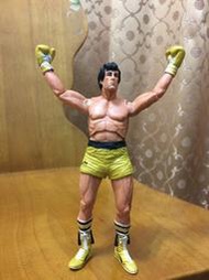 [逸品屋] 重塗作品展示 可代工 NECA 7吋 Rocky 拳擊手 洛基  洛奇史特龍 非 藍波