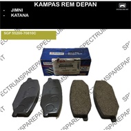 FRONT BRAKE PAD JIMNI - KATANA ORIGINAL SGP 55200-70810C