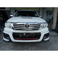 skirting depan toyota hilux vigo trd 2015 BODYKIT MURAH BETONG BODYKIT led hilux trd