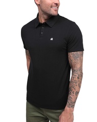 INTO THE AM Polo Shirts for Men - Comfortable Fit Collared Shirt Men S - 4XL Fitted Short Sleeve Cla