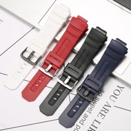 Resin Strap for Casio  AW 591 AW-590 AWG-M100 101 Men Sport Waterproof 16mm Replacement Watch Access