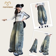 MOMEGO Girls' Jeans Girls' Cargo Jeans Girls' Jeans