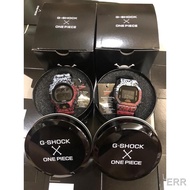 transparent watch ❧☍One piece x G shock petak DW6900 ready stock
