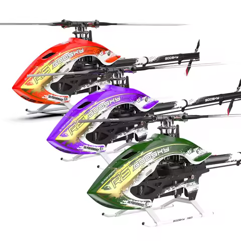 GOOSKY RS7 Ultra 6CH 3D Dual Brushless Motor Direct Drive Aerobatic RC Helicopter KIT