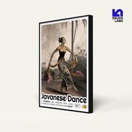 Javanese Dance Poster Frame 40x60 cm | 30x40 cm | 20x30 cm