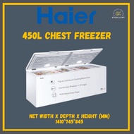 HAIER 6-in 1 Convertible Chest Freezer, 450L BD-458