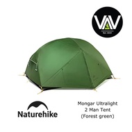 NATUREHIKE Mongar 2 Person Ultralight Camping Tent Dome Tent