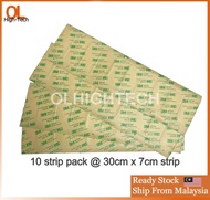 OLhightech - 3M™ Acrylic Double Sided Adhesive Transfer Tape 467 Sheets/ 467MP 2000MP Adhesive (30cm