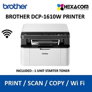 BROTHER DCP-1610W MONOCHROME LASER PRINTER