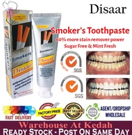 Disaar 100% Original Toothpaste for Smokers Teeth Whitening Mint Fresh Stain Removal Tooth Paste Rea