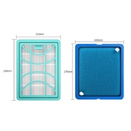 Huixi Applicable Philips Vacuum Cleaner Filter Hypa Filter Element Filter Cotton FC9728 FC9732 FC973