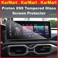 Proton X90 Infotainment Head Unit Screen Tempered Glass Screen Protector X90 pelindung skrin 12.3 in