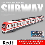 Simulation City Subway High Speed Train Model 1/87