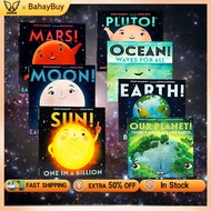 Space Universe Kids Science Books & Painting Set - 7 Books Full Set, Coloring Activity, Solar System