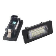 For BMW E39 M5 E70 E71 X5 X6 M5 E90 E92 E93 M3 2Pcs Canbus Led Number Plate For BMW Number License P