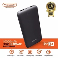Power Bank VEGER X103 / Powerbank VEGER X103 / PB VEGER X103 Utimate Slim X103 10000mAh Dual Port US