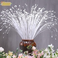 SEEO 5pcs/Pack Artificial Grass, Multicolor 80cm Peacock Grass, Bohemian 20 Heads Feather Texture Re