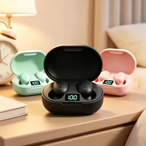 TWS In-Ear Digital True Wireless Bluetooth Headset Bluetooth 5.3 Noise Cancelling With Microphone Ba